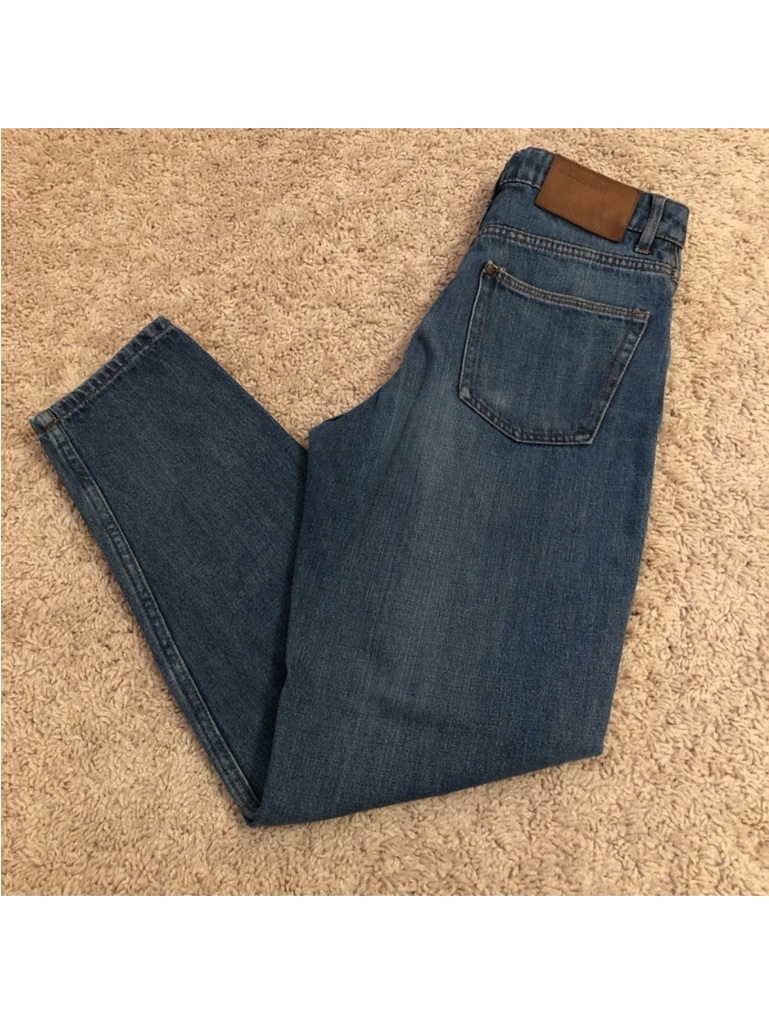 H&M Blue Denim Mom Jeans